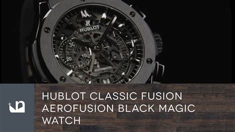 The Aerofusion Black Magic: A Watch for the Discerning Connoisseur